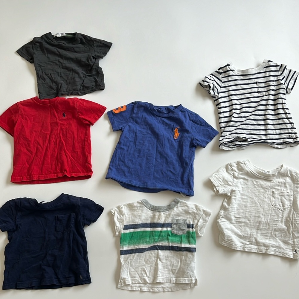 12M-18M boy tshirts bundle lot